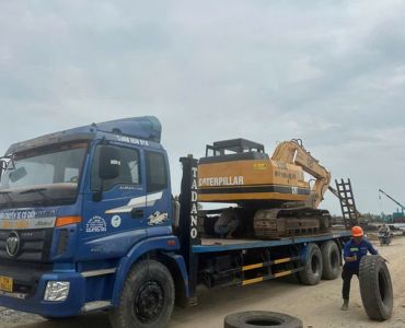 Công trình thi công ở các KCN Cần Thơ - Bến Tre