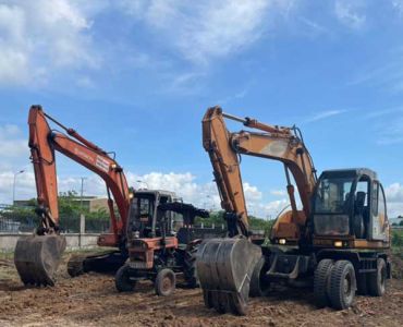 Khởi công công trình san lắp mặt bằng nhà xưởng tại KCN Giao Long Bến Tre