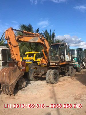 Máy đào bánh lốp 0.5m3